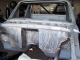 Huezo Racing custom fabricated 10-point roll cage & Back-Half Chassis in 1974 Chevy LUV.